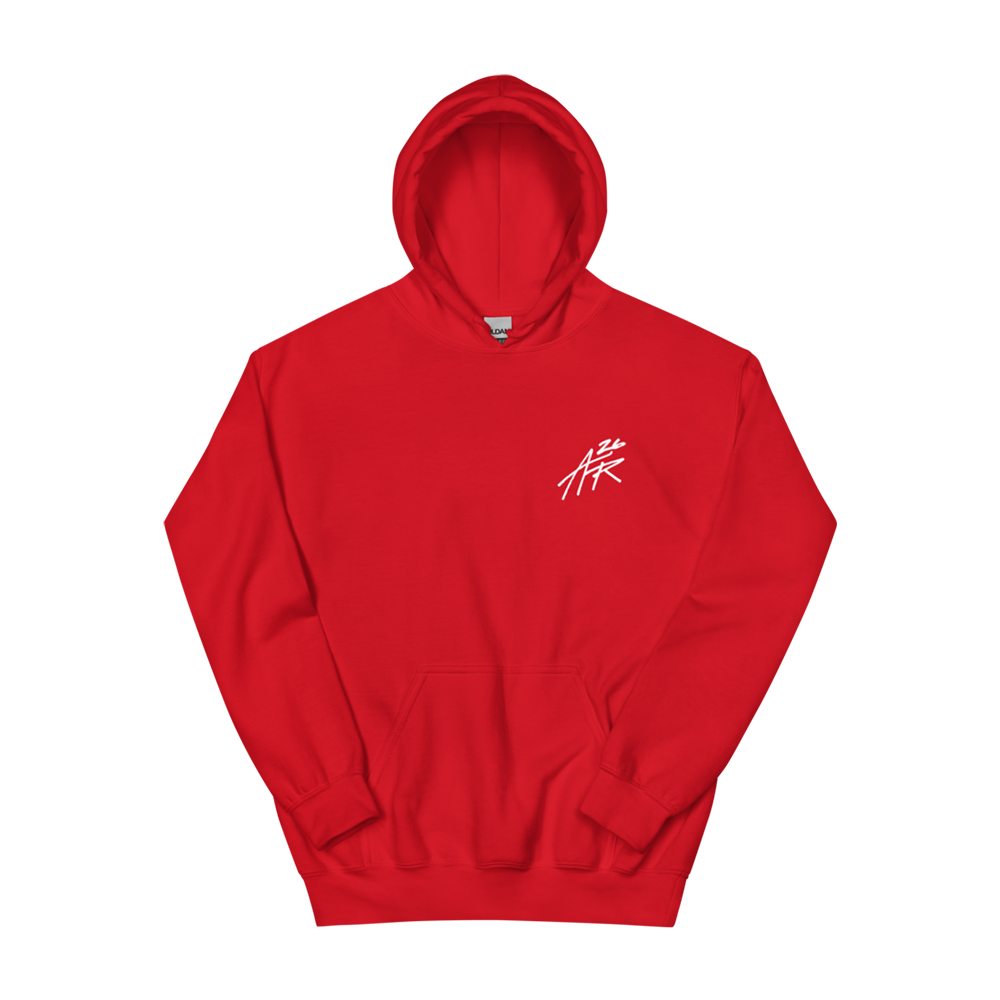 Get Busy Red Hoodie Front